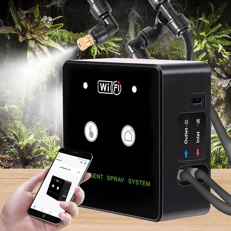 Wifi Irrigation Timer - Rainforest Sprayer WiFi-Steuerung Automatischer Nebel Regenwald