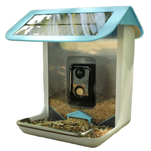 Smart Bird Feeder Camera - Outdoor-Wildtierkamera mit WLAN: Erkennt Vogelarten, nimmt