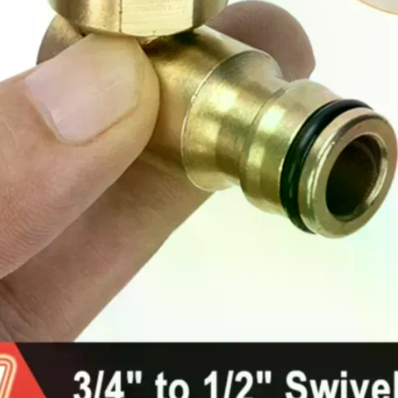 Smart Garden Hub - Schlauchtrommel, drehbar, Ellenbogen-Wasserhahn, Schnellverbinder für Hoselock-Stecker,