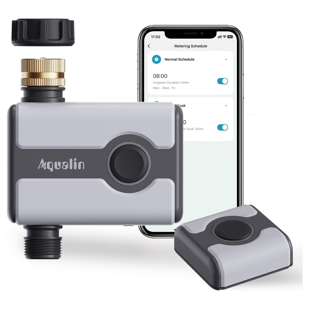 Wifi Irrigation Timer - Aqualin WLAN-Bewässerungstimer Tuya Smart Bewässerungssystem Automatischer