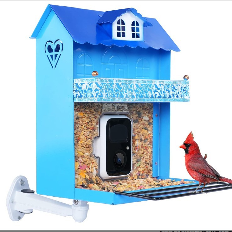 Smart Bird Feeder Camera - Intelligenter Vogelfutterspender mit Kamera, für den