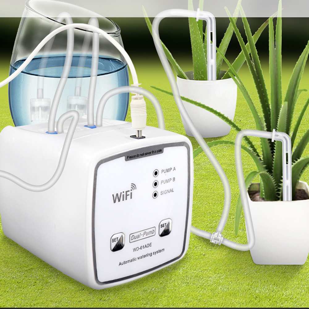 Wifi Irrigation Timer - WiFi intelligente Bewässerungs vorrichtung Doppel pumpe
