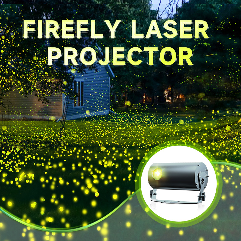Smart Garden Light - Firefly Dynamischer Laser-Projektor IP65 Wasserdichtes Outdoor-Bühnenlicht