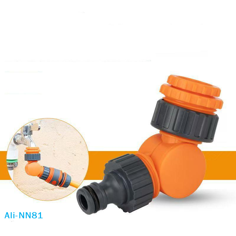 Smart Garden Hub - Gartenschlauch-Verbinder, Wasserhahnadapter für 1/2-Zoll-Schlauchwagen, Kunststoff-Klickverschluss für