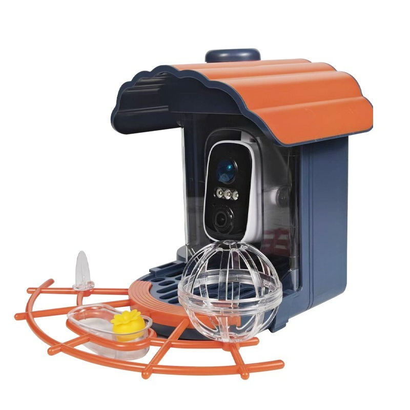 Smart Bird Feeder Camera - Ferngesteuerter Futterautomat, automatischer Solar-Futterautomat für den