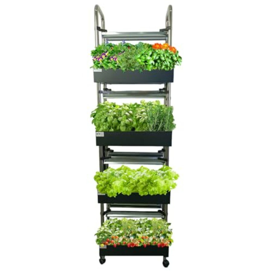 Smart Garden Light - Indoor-Hydrokultur-Anbausystem: Vertikaler Garten mit intelligenten Vollspektrum-Lichtern,