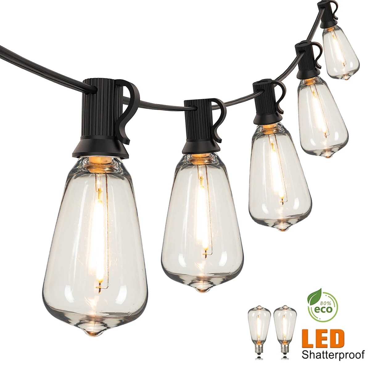 Smart Garden Hub - 110V US-Stecker ST38 Lichterkette für Außenbereich,