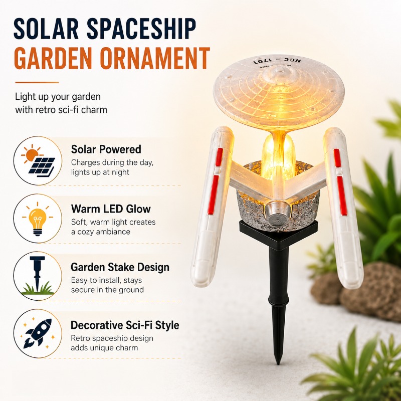 Star Trek USS Enterprise Solar – Smart Garden Light Bewertung und Preis