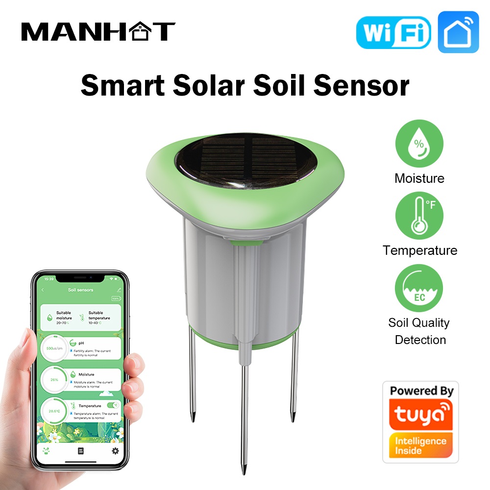 MANHOT WLAN-Smart-Solar-Bodens – Smart Garden Solar Bewertung und Preis