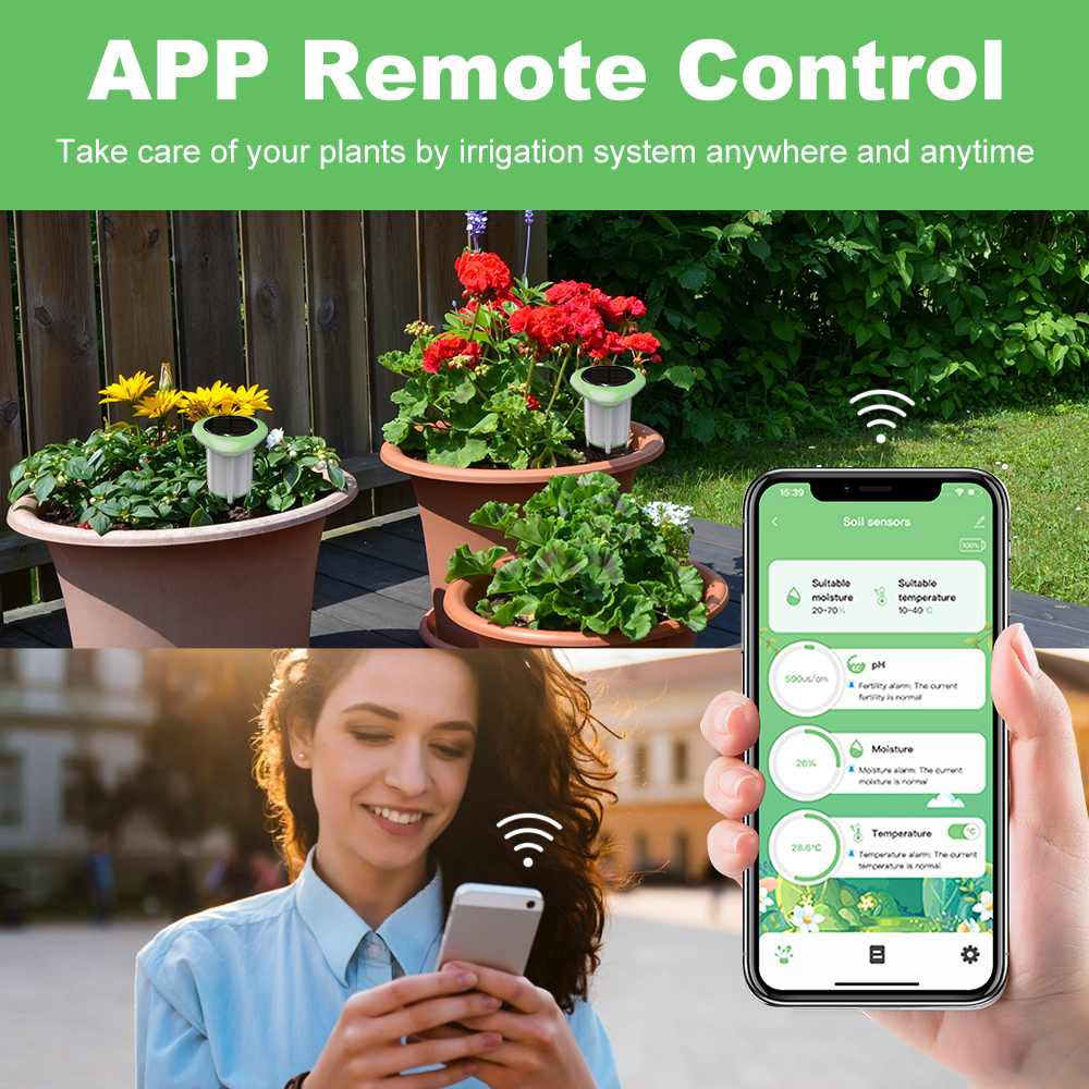 MANHOT WLAN-Smart-Solar-Bodens – Smart Garden Solar Bewertung und Preis