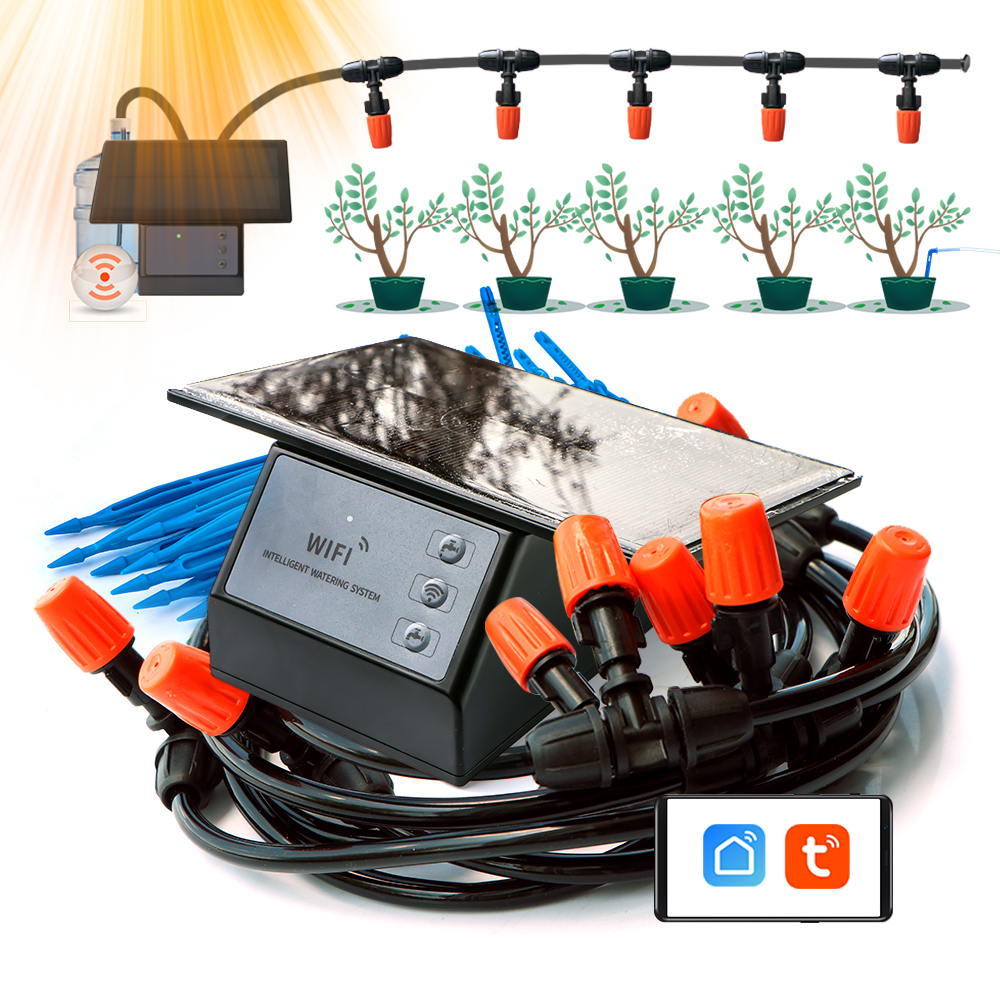 Hochwertige Tuya Solar Panel W – Wifi Irrigation Timer Bewertung und Preis
