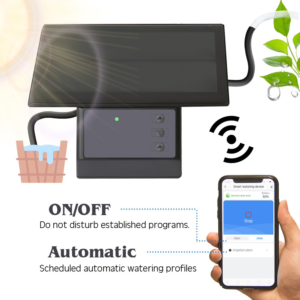 Hochwertige Tuya Solar Panel W – Wifi Irrigation Timer Bewertung und Preis