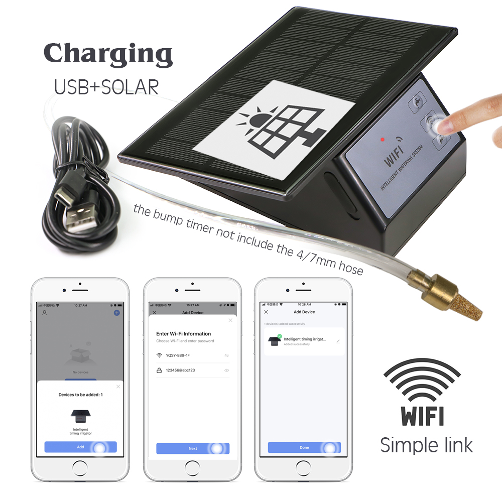 Hochwertige Tuya Solar Panel W – Wifi Irrigation Timer Bewertung und Preis