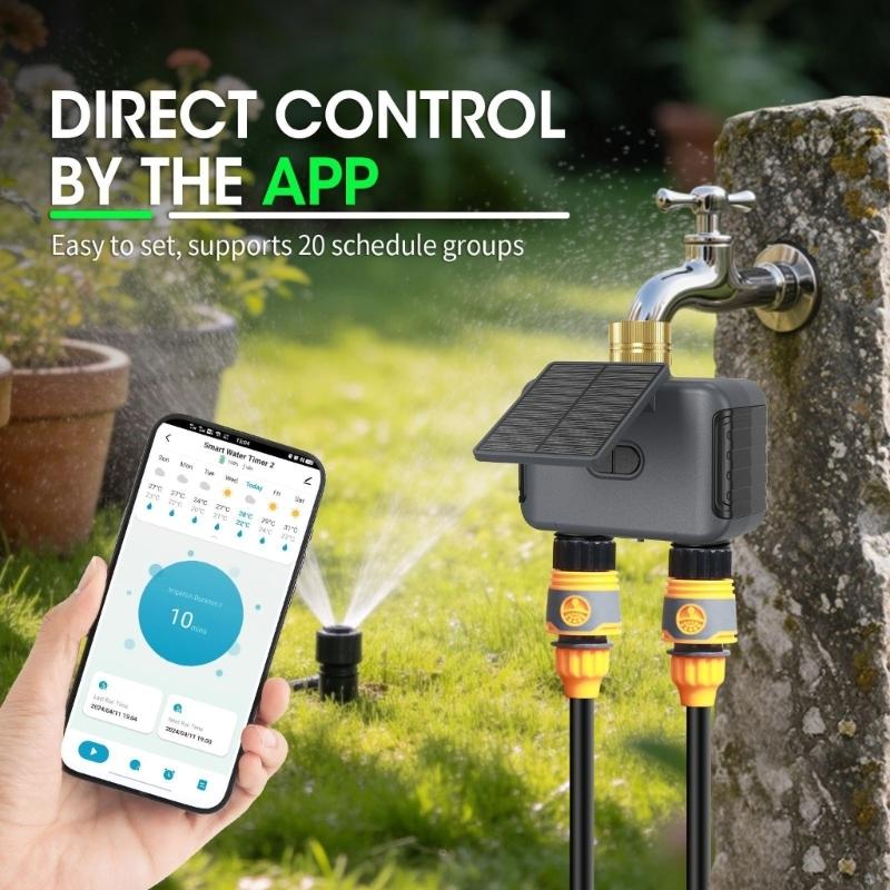 2-Zonen-Solar-Bewässerungstime – Wifi Irrigation Timer Bewertung und Preis