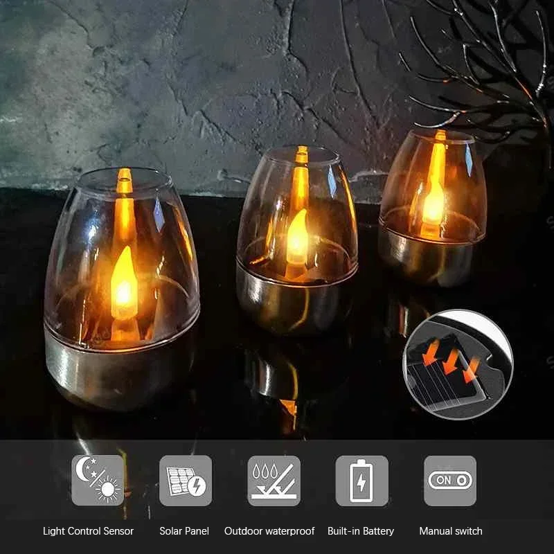 LED Solar Kerzen Licht Flammen – Smart Garden Light Bewertung und Preis