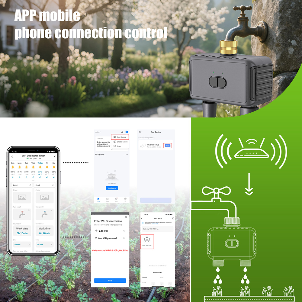 WLAN Automatischer Bewässerung – Wifi Irrigation Timer Bewertung und Preis
