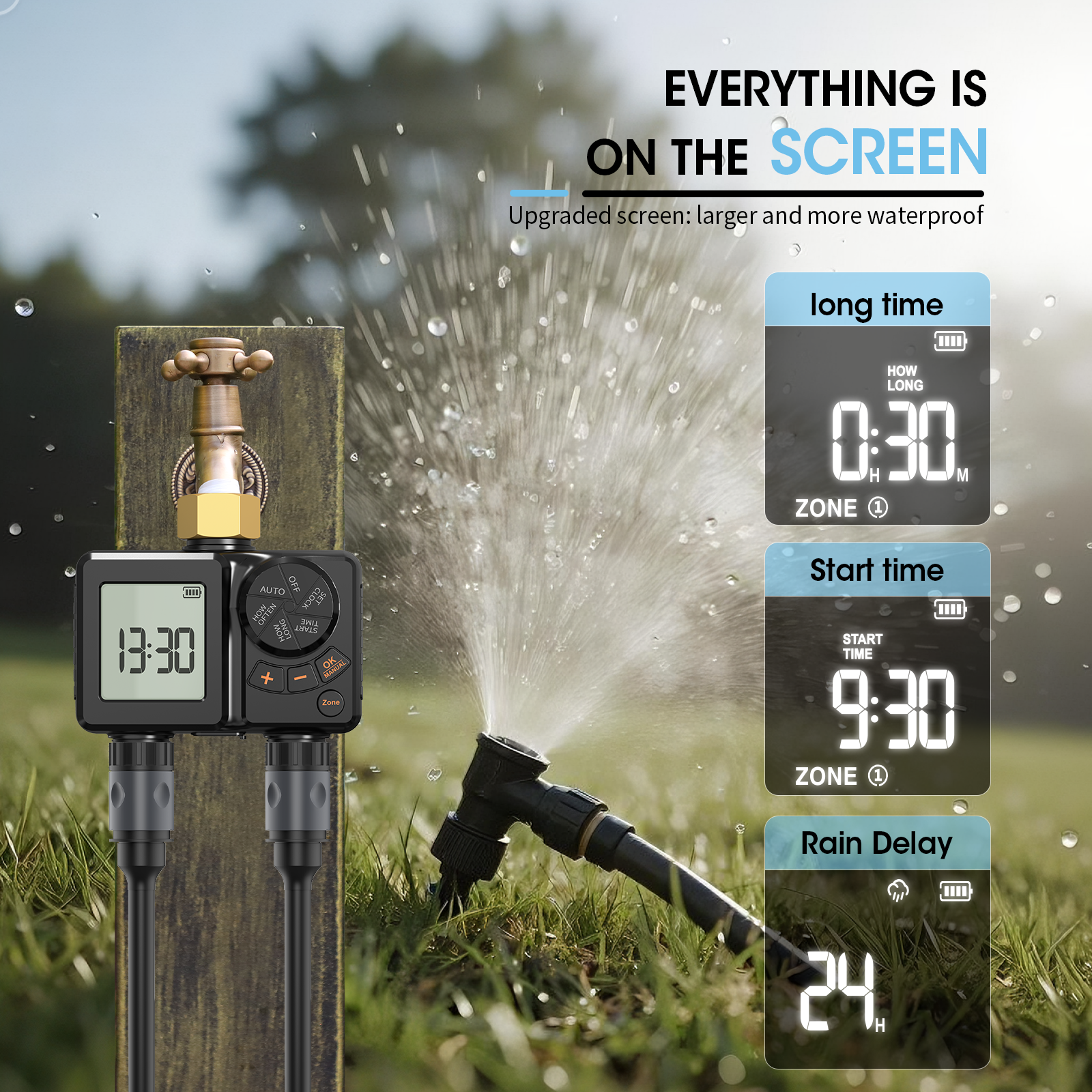 INSOMA IPX6 Gartenbewässerungs – Smart Garden Hose Timer Bewertung und Preis
