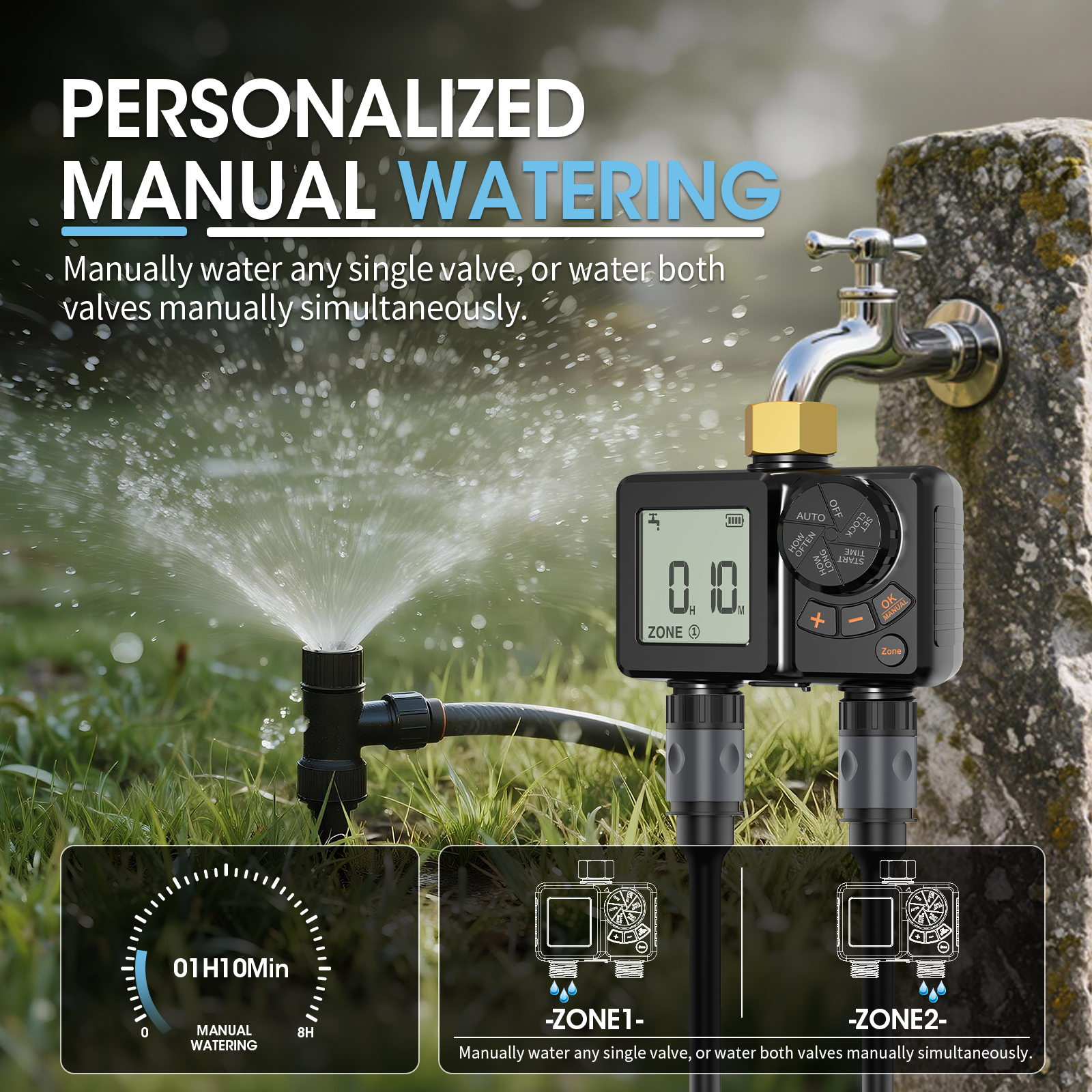 INSOMA IPX6 Gartenbewässerungs – Smart Garden Hose Timer Bewertung und Preis