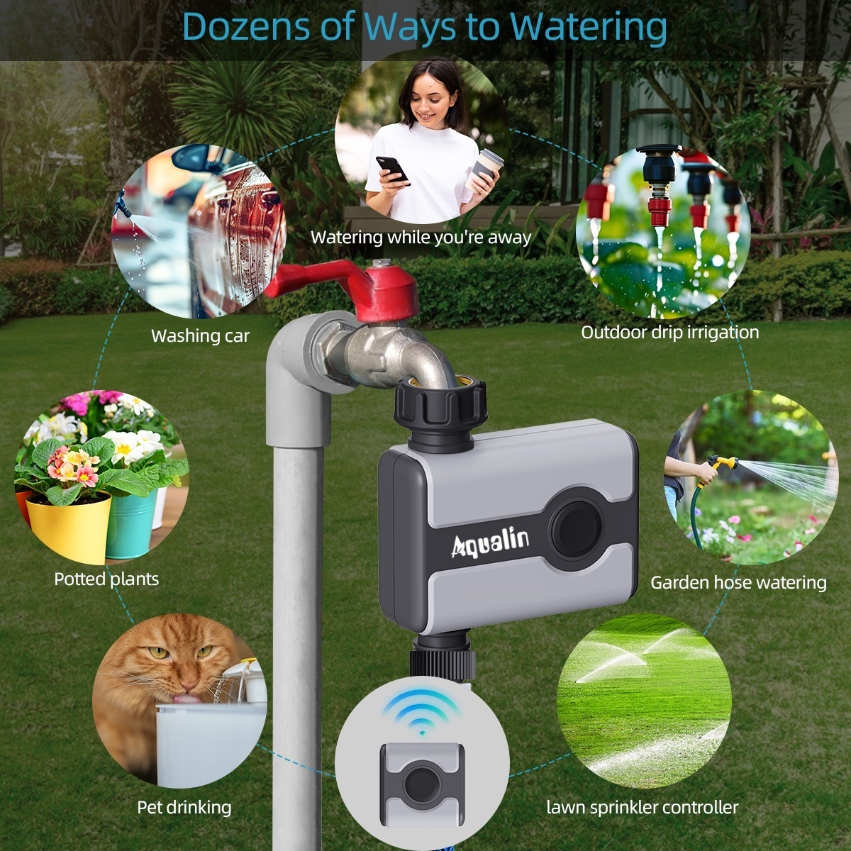 Aqualin WLAN-Bewässerungstimer – Wifi Irrigation Timer Bewertung und Preis