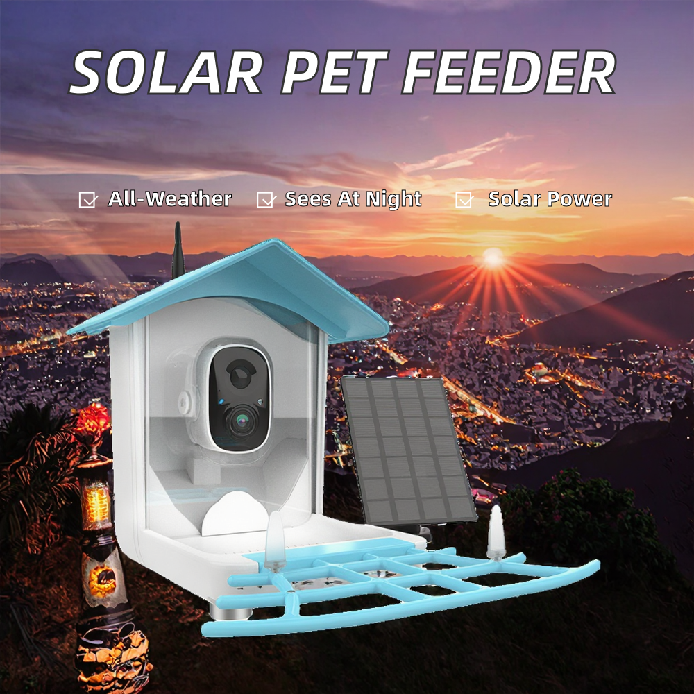 Intelligenter Solarbetriebener – Smart Bird Feeder Camera Bewertung und Preis