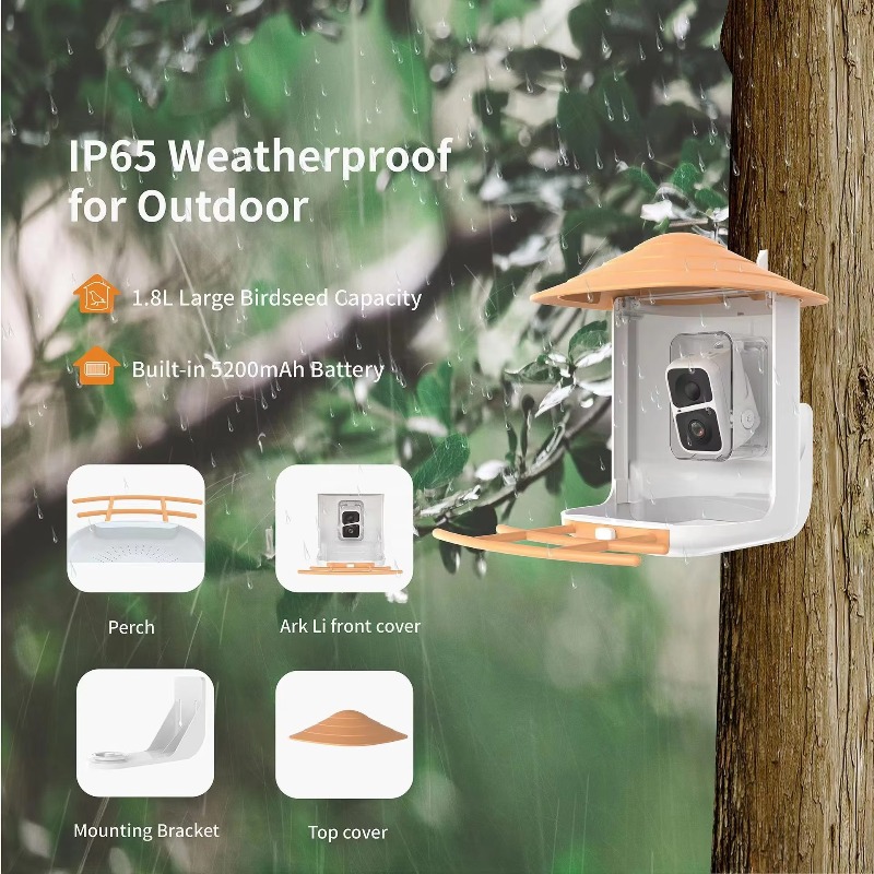 KI-gestützte Erkennung von übe – Smart Bird Feeder Camera Bewertung und Preis