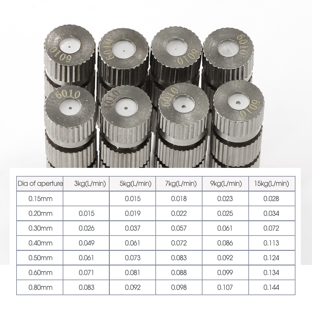 10PCS 6mm Nebeldüse mit eingeb – Smart Garden Hub Bewertung und Preis