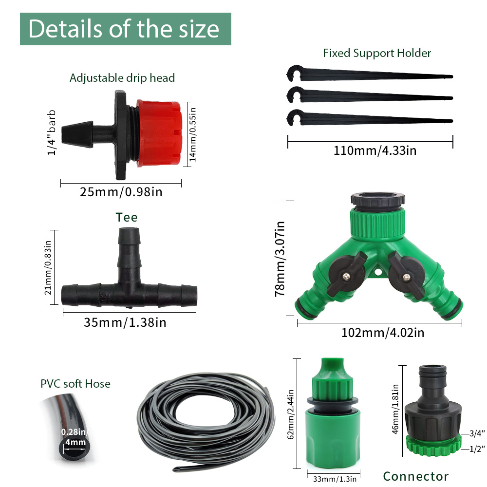 Gewächshaus 15m-30m DIY Tropf  – Smart Garden Hose Timer Bewertung und Preis