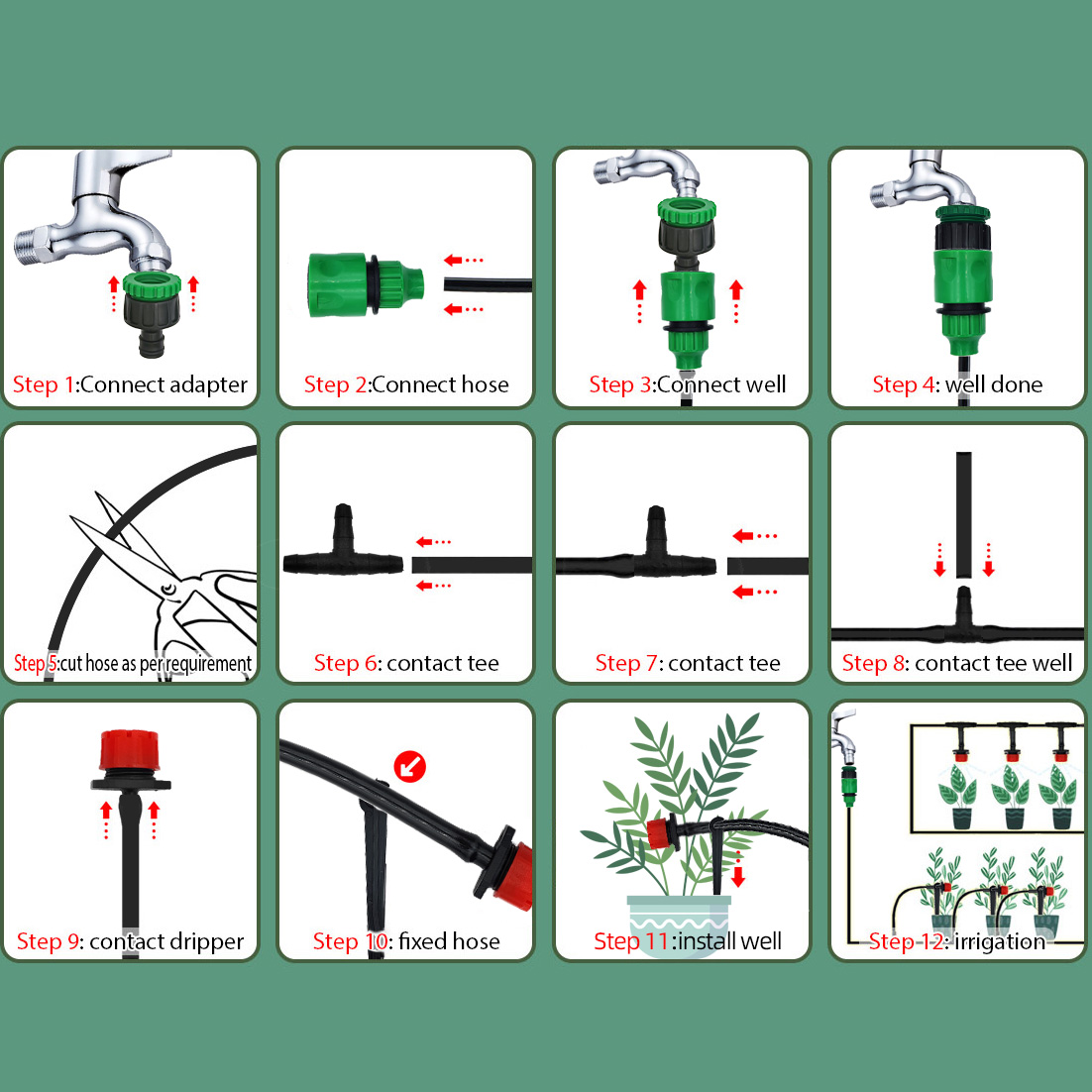 Gewächshaus 15m-30m DIY Tropf  – Smart Garden Hose Timer Bewertung und Preis