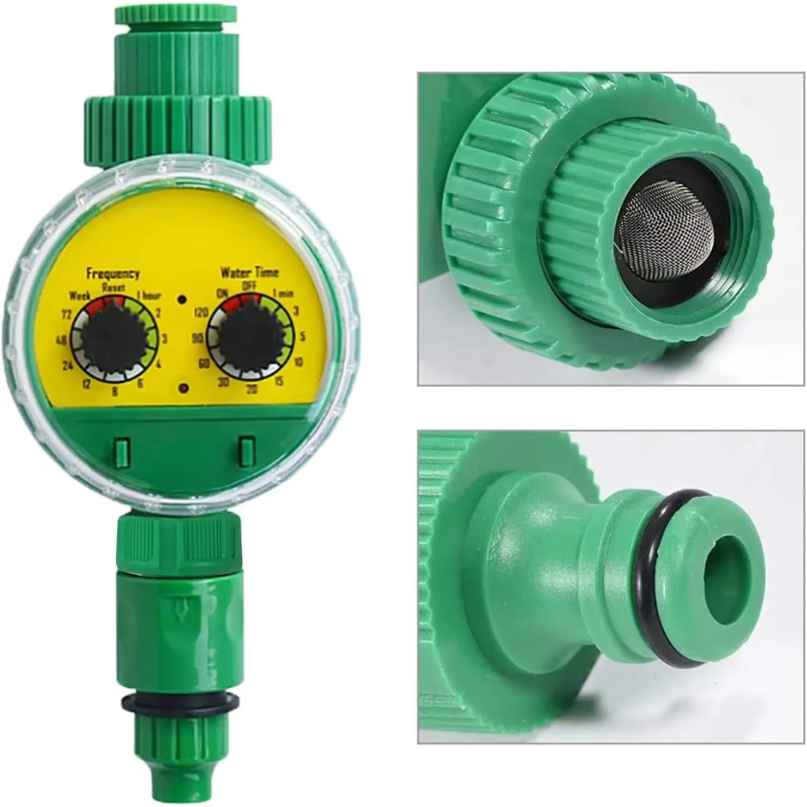 Grüner Outdoor-Gartenschlauch  – Smart Garden Hose Timer Bewertung und Preis