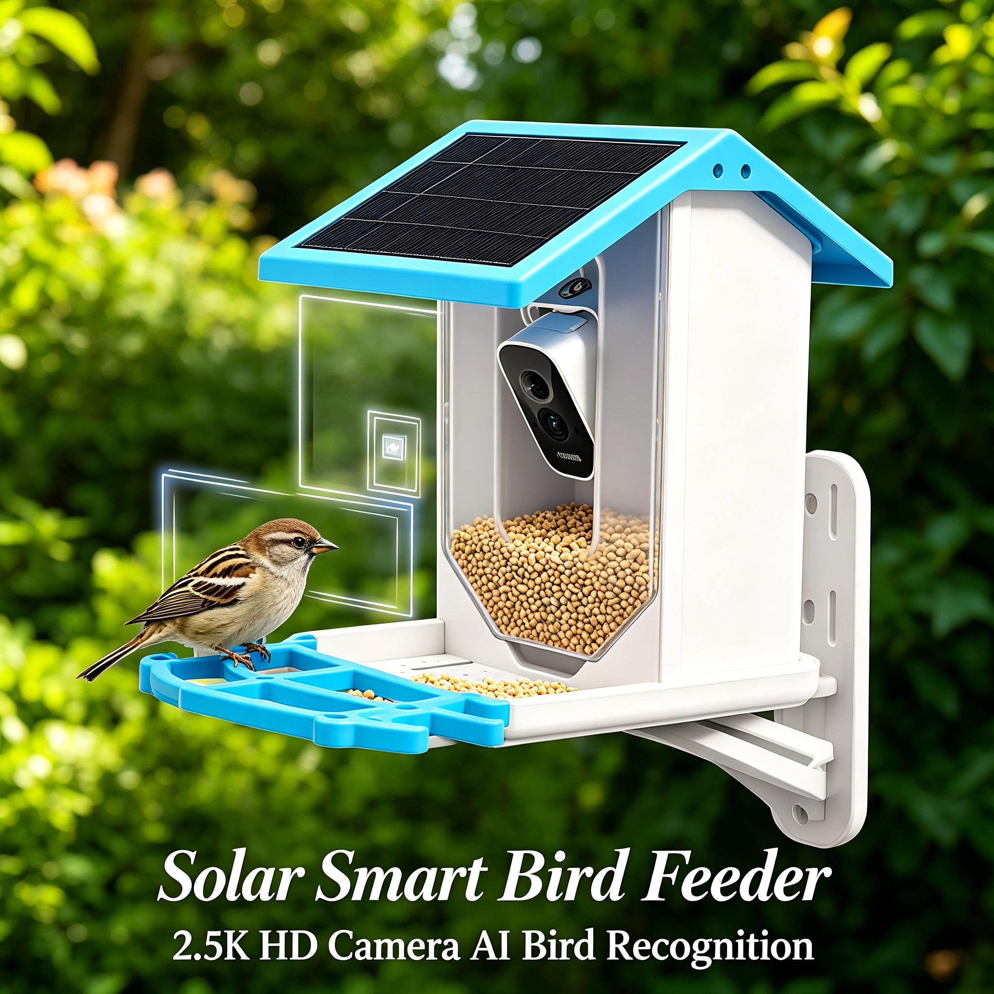 Solarbetriebener Vogelfuttersp – Smart Bird Feeder Camera Bewertung und Preis