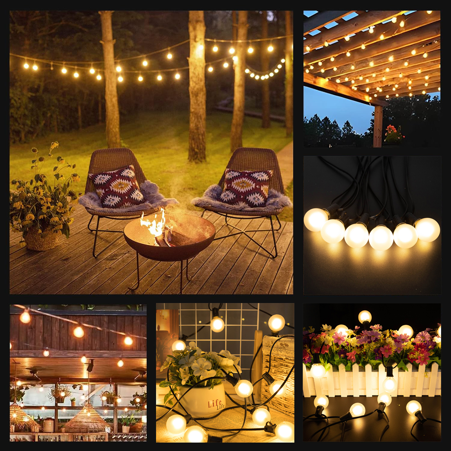 Wasserdichte G40 Led-leuchten  – Smart Garden Light Bewertung und Preis