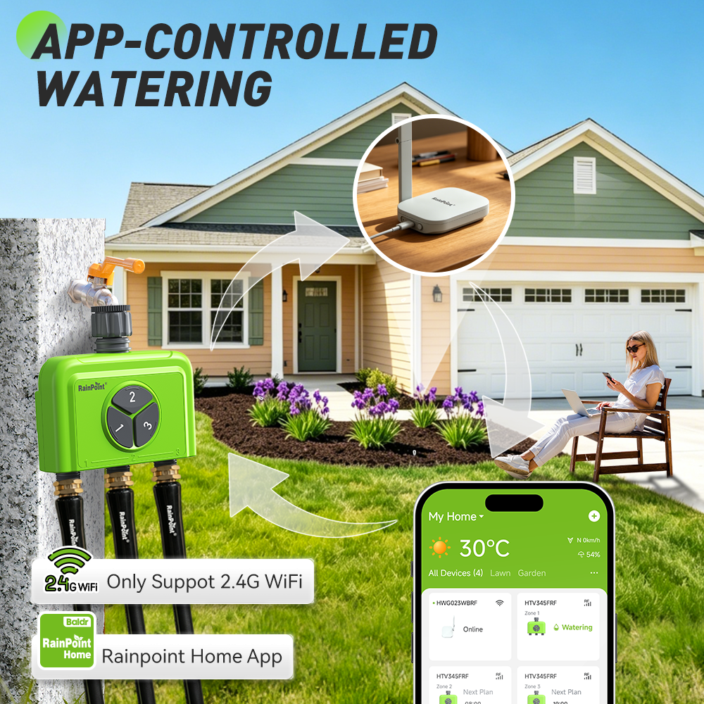 RAINPOINT WLAN-Bewässerungstim – Wifi Irrigation Timer Bewertung und Preis