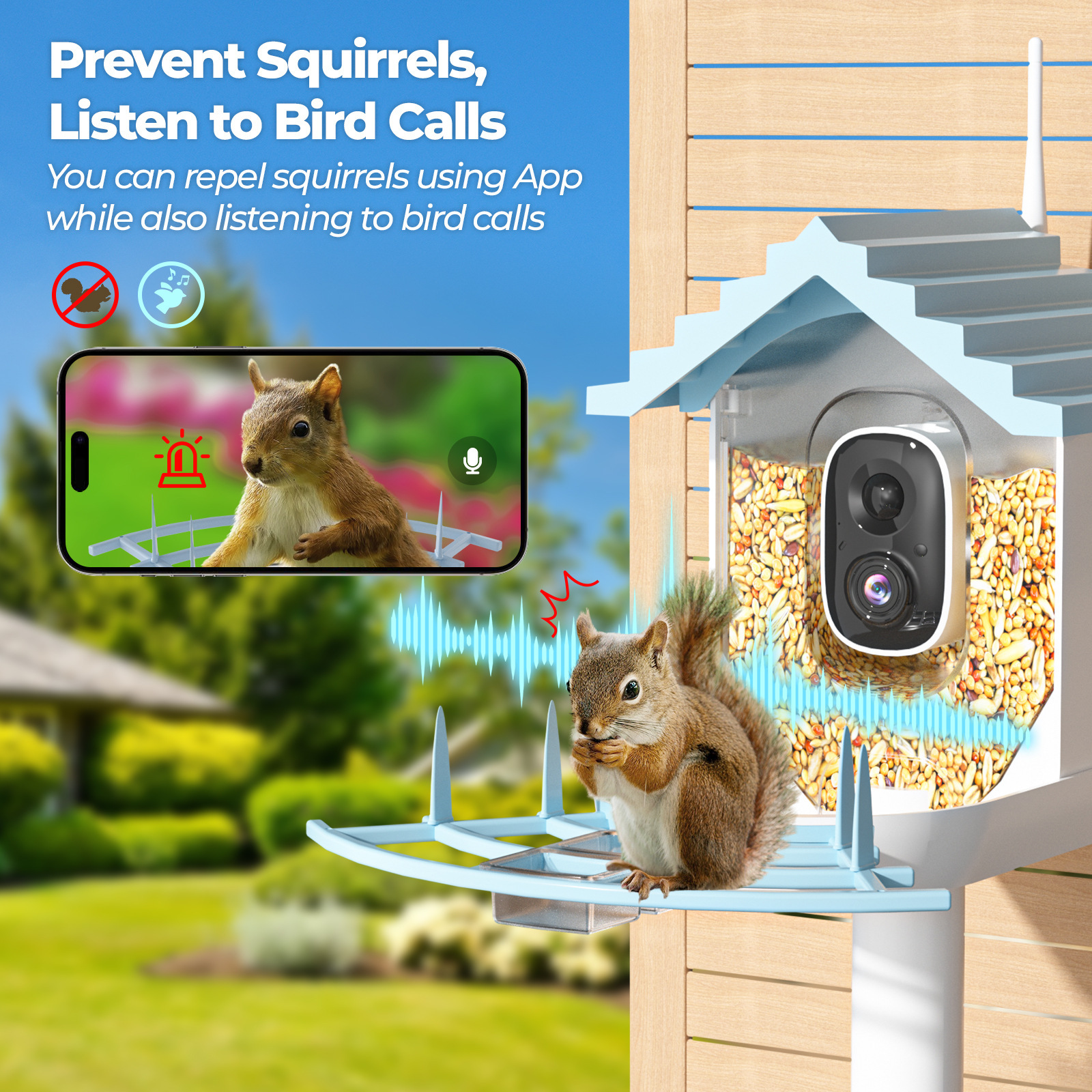 Solarbetriebener Energiesparen – Smart Bird Feeder Camera Bewertung und Preis