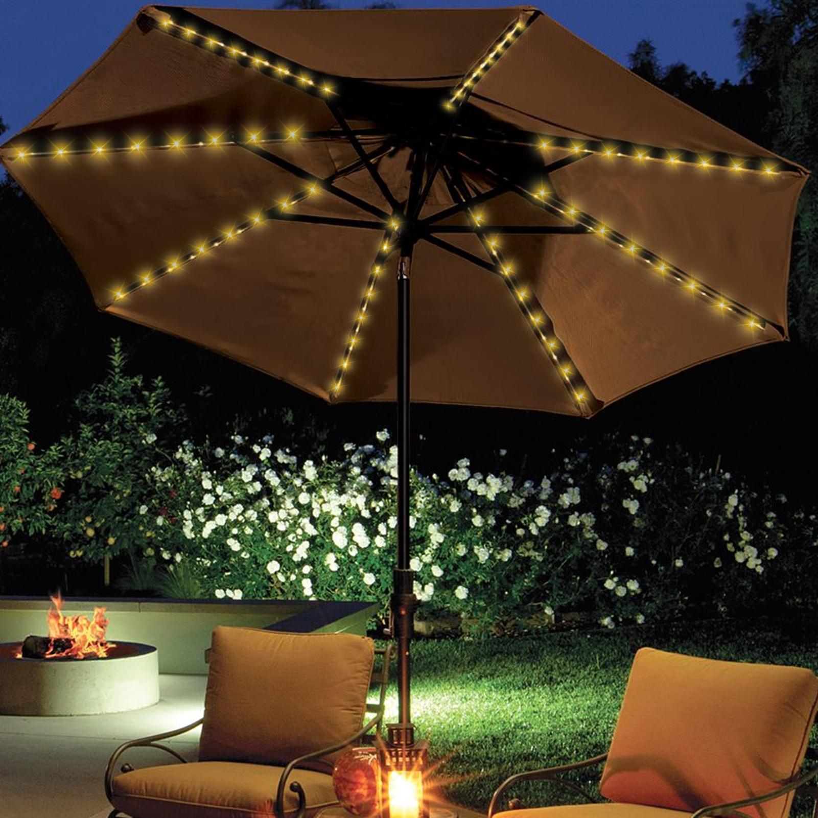 Solar-Sonnenschirm-Lichterkett – Smart Garden Light Bewertung und Preis