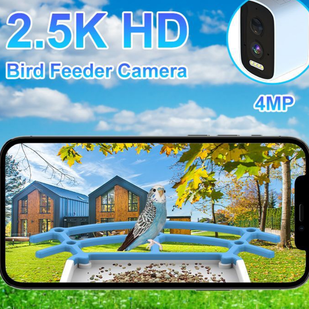 Solarbetriebene 5-Megapixel-WL – Smart Bird Feeder Camera Bewertung und Preis