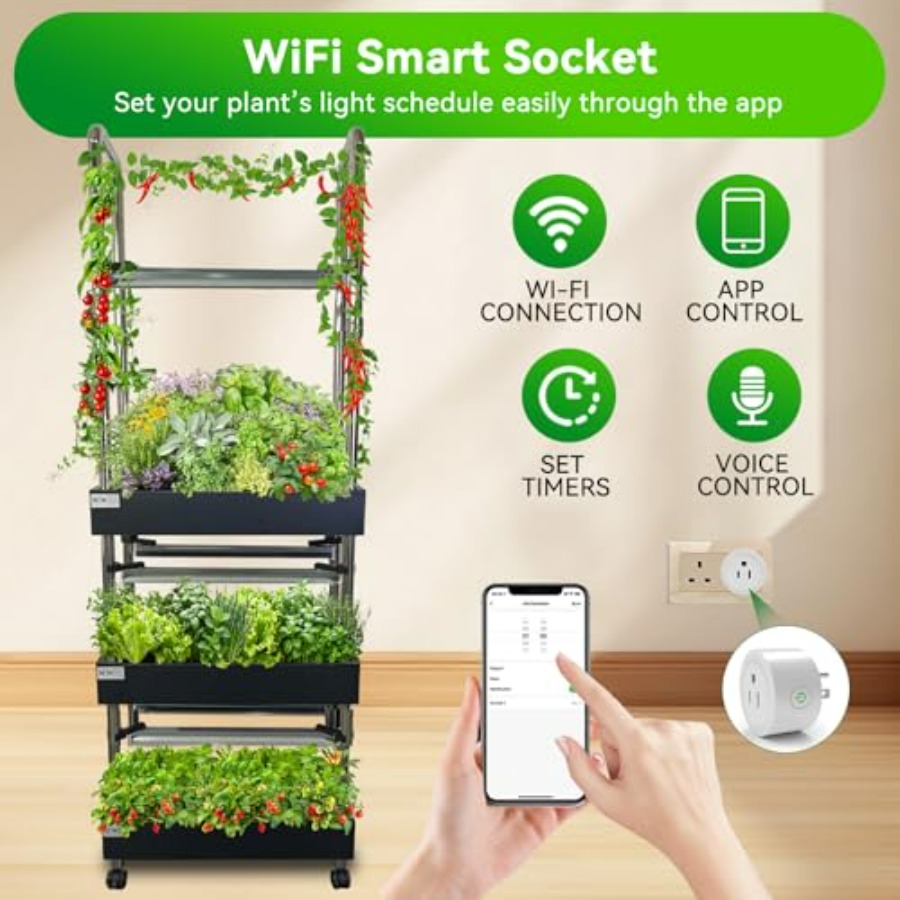 Indoor-Hydrokultur-Anbausystem – Smart Garden Light Bewertung und Preis