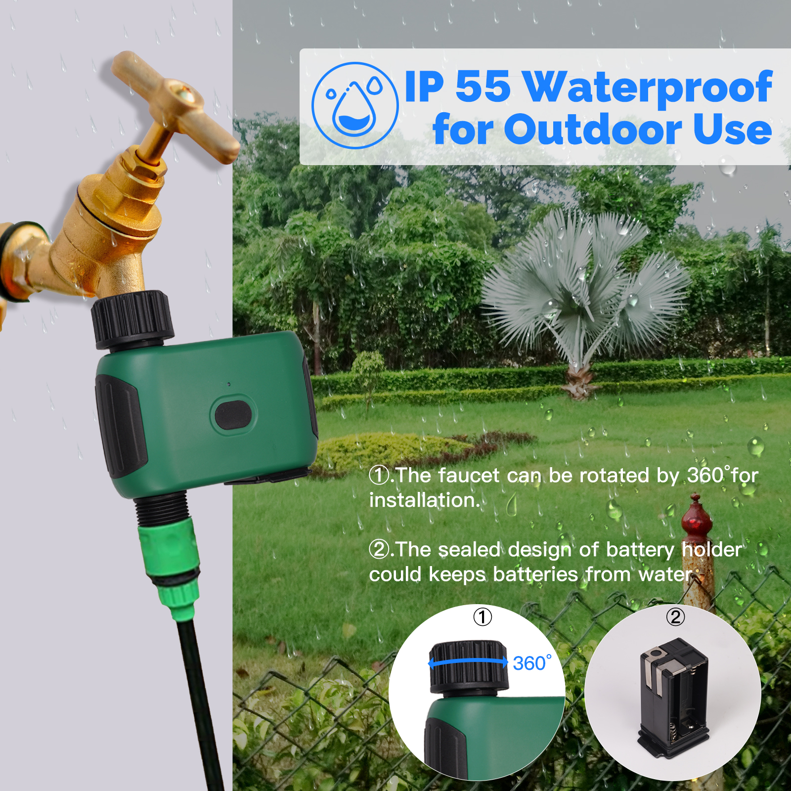 MOES Tuya Smart WiFi 1-Steckdo – Wifi Irrigation Timer Bewertung und Preis