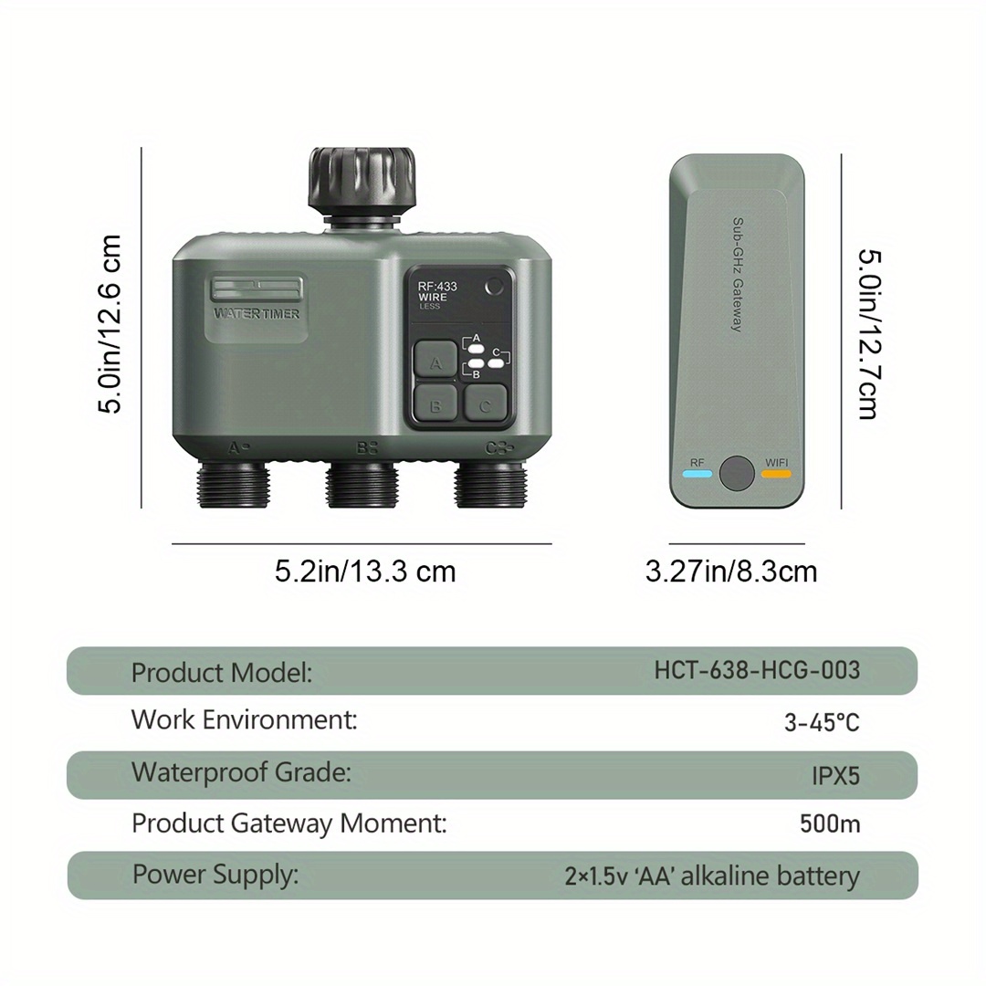 Eshico Smart Sprinkler Timer:  – Wifi Irrigation Timer Bewertung und Preis
