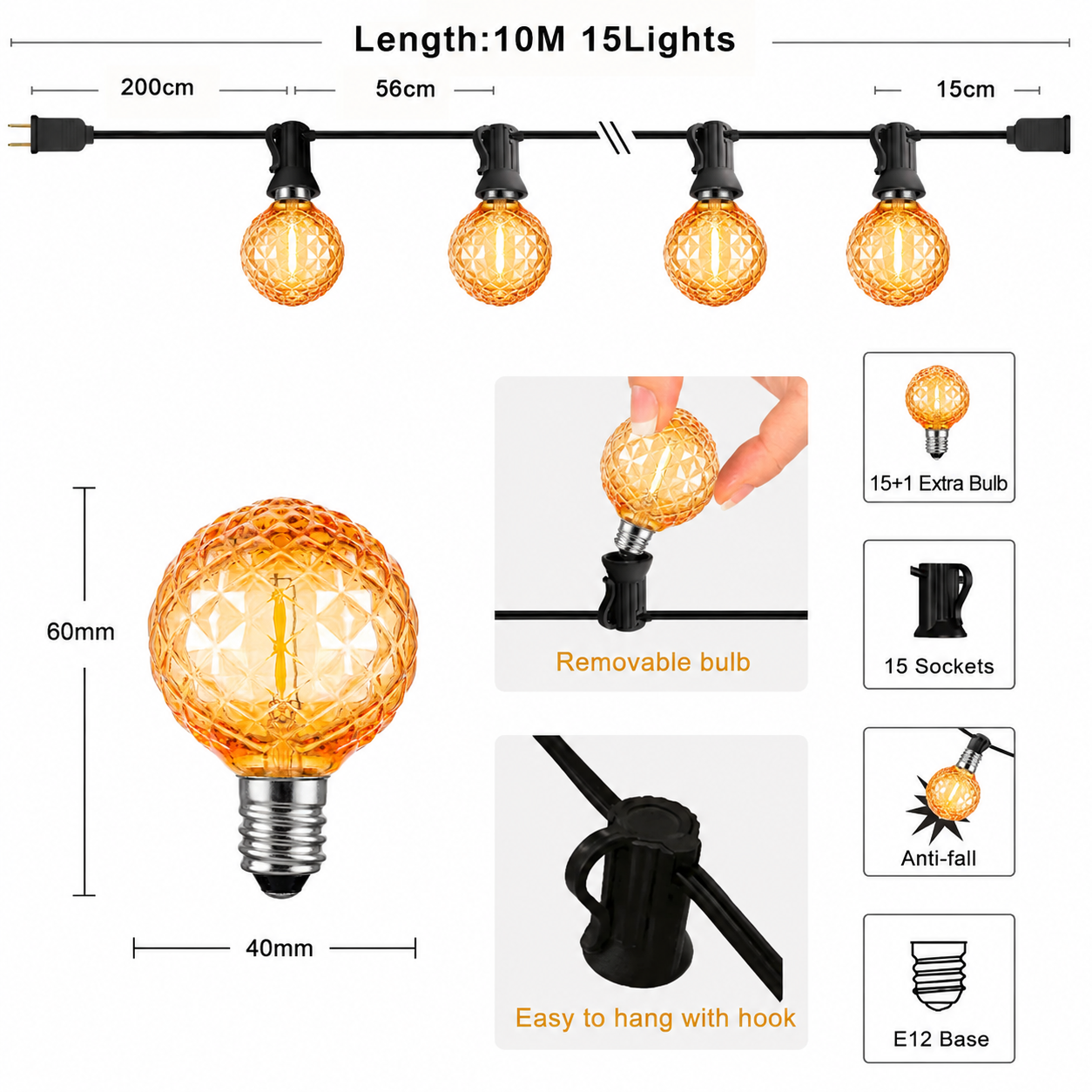 Diamantförmige Lichterkette fü – Smart Garden Light Bewertung und Preis