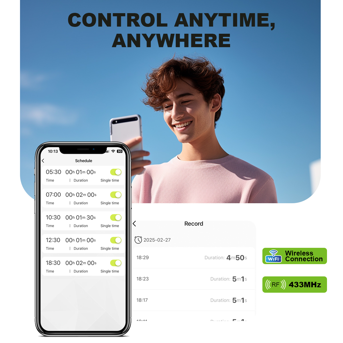 4-fach programmierbarer Bewäss – Smart Garden Hose Timer Bewertung und Preis