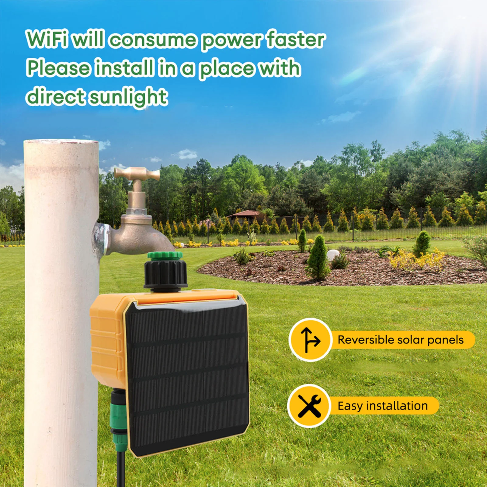 Solarbetriebener WLAN-Smart-Be – Smart Garden Solar Bewertung und Preis