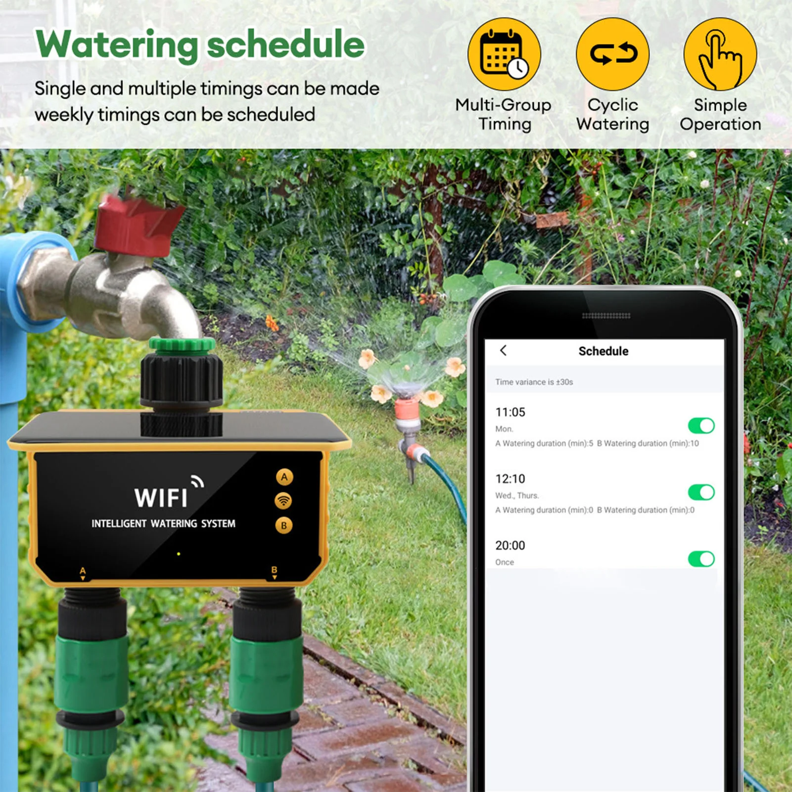 Solarbetriebener WLAN-Smart-Be – Smart Garden Solar Bewertung und Preis