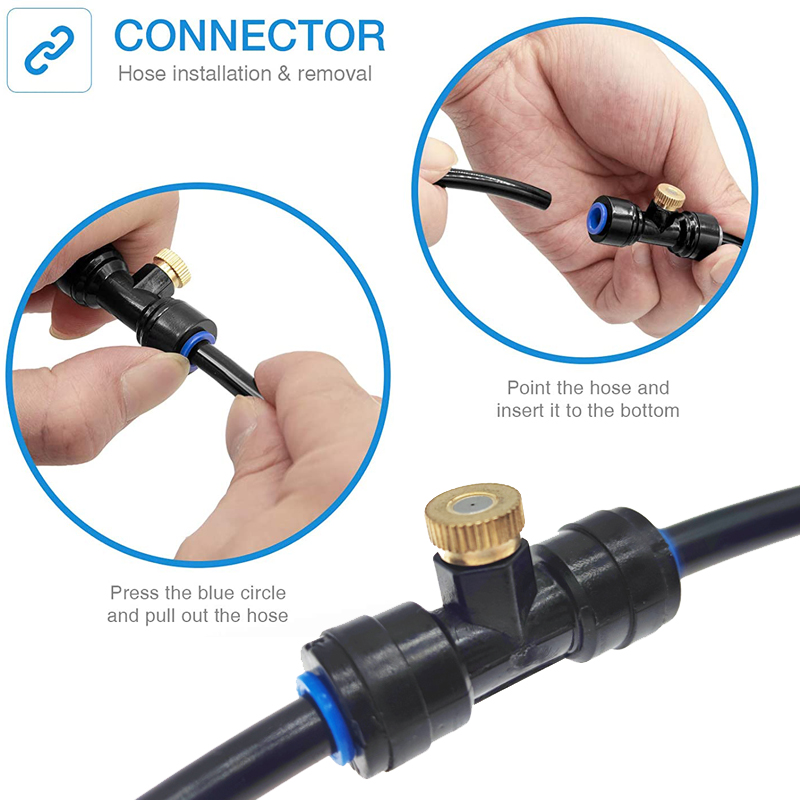 10 Stück Quick Connect Nebel-T – Smart Garden Hub Bewertung und Preis