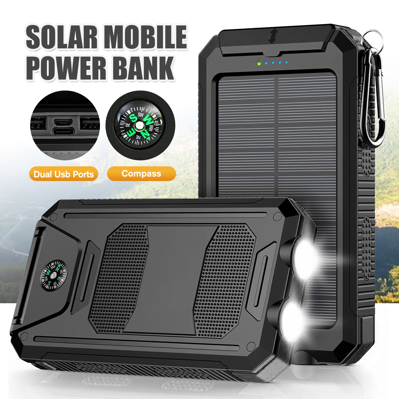 10000 mAh Solar Power Bank Tra – Smart Garden Solar Bewertung und Preis