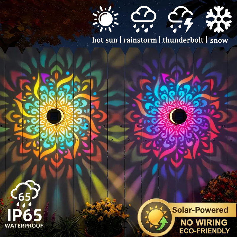 Solar-LED-Wandleuchte Mandala- – Smart Garden Solar Bewertung und Preis