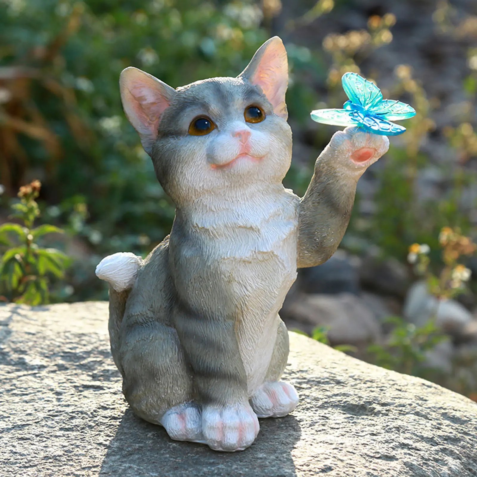 Outdoor Katze Skulptur Figur A – Smart Garden Solar Bewertung und Preis