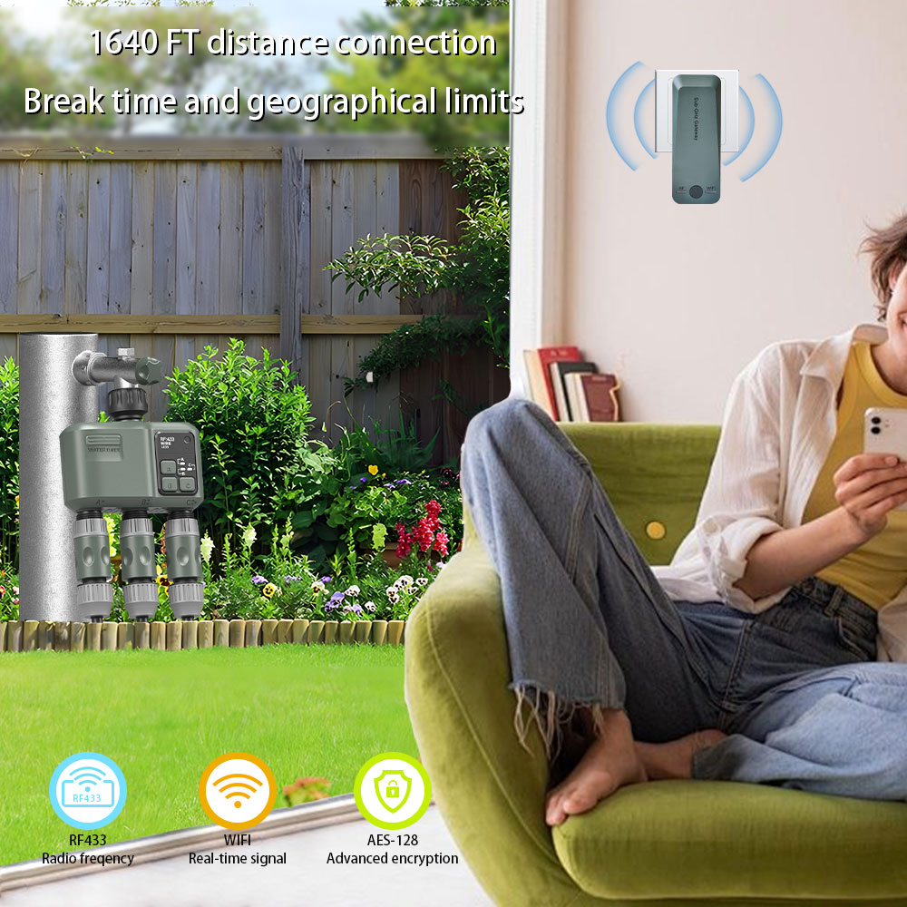 Tuya Wifi+RF433 3-fach Bewässe – Wifi Irrigation Timer Bewertung und Preis