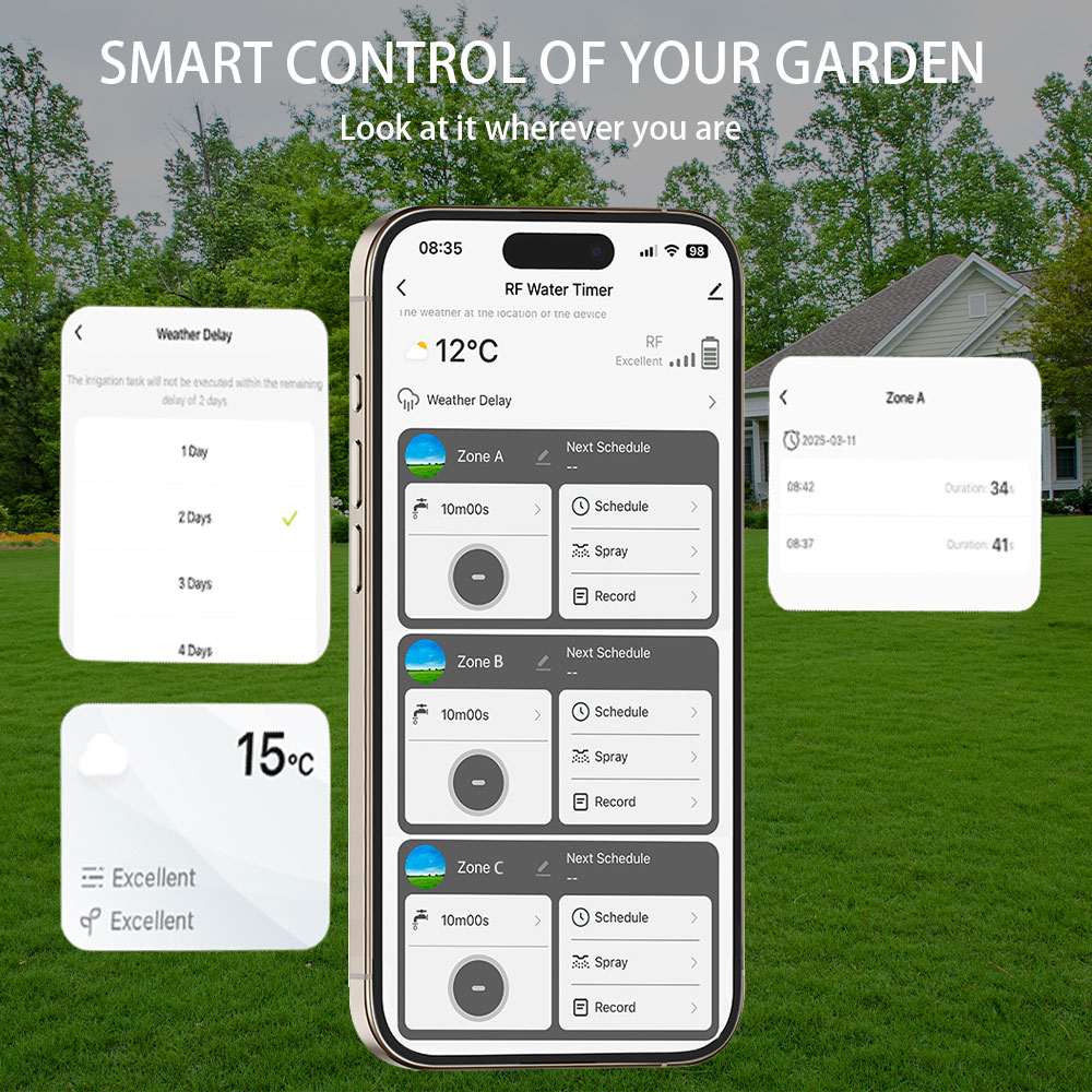 Tuya Wifi+RF433 3-fach Bewässe – Wifi Irrigation Timer Bewertung und Preis