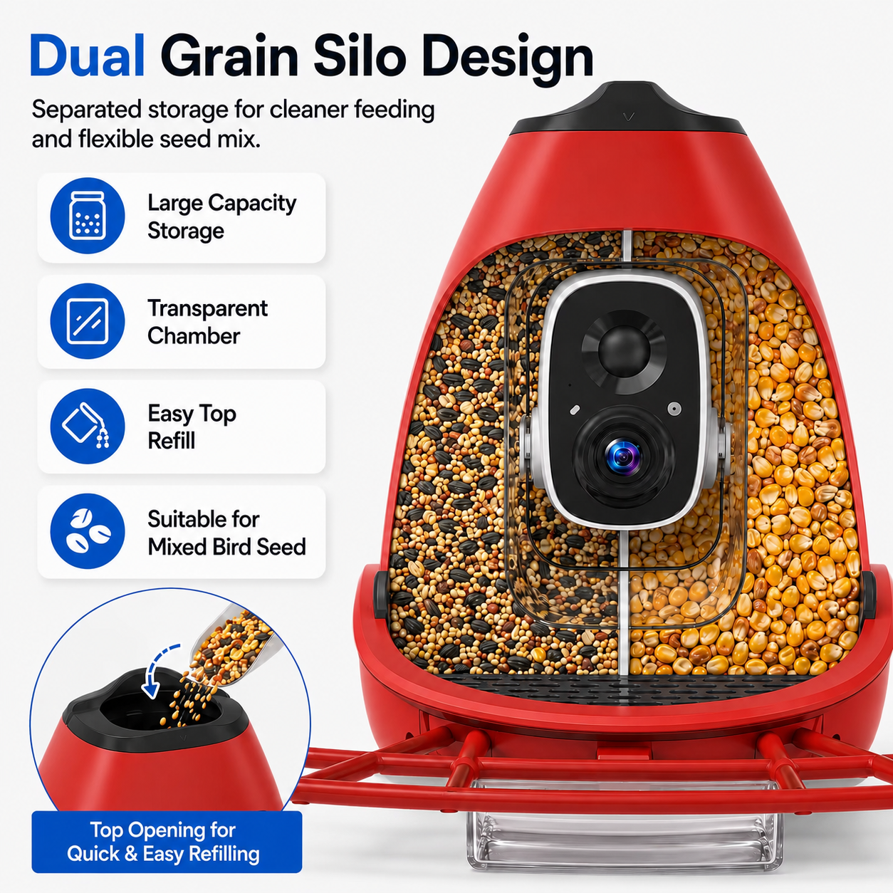 Trendprodukt: Outdoor-KI-Erken – Smart Bird Feeder Camera Bewertung und Preis