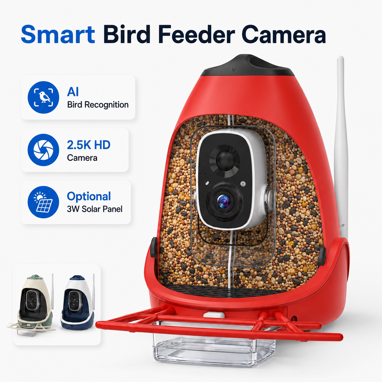 Trendprodukt: Outdoor-KI-Erken – Smart Bird Feeder Camera Bewertung und Preis